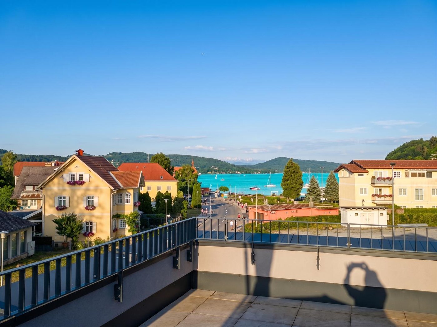 Penthouse mit 53 m² Dachterrasse und Seeblick – Reifnitz, Wörthersee
